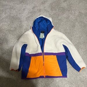 Colorful Men’s large Jacket with Hood